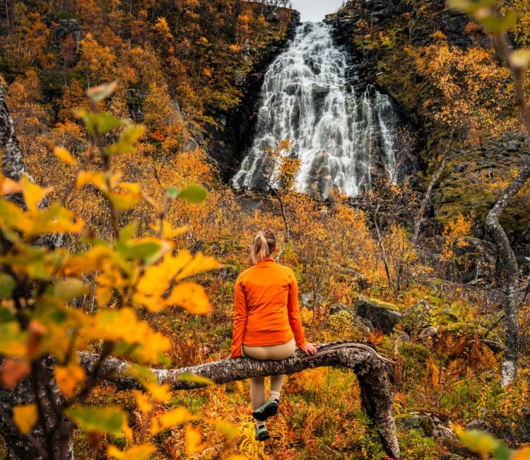 Waterfall on Senja Island